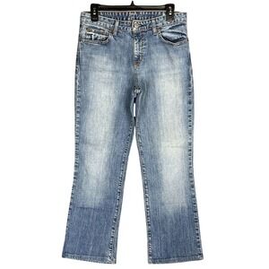 Ralph Lauren Polo Saturday‎ Boot Jeans Women 6 Regular Y2K Stretch Casual